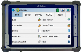 Carlson RT5 Tablet Data Collector