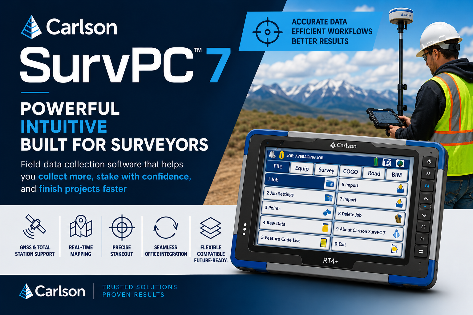 Why Surveyors Are Switching to Carlson SurvPC 7