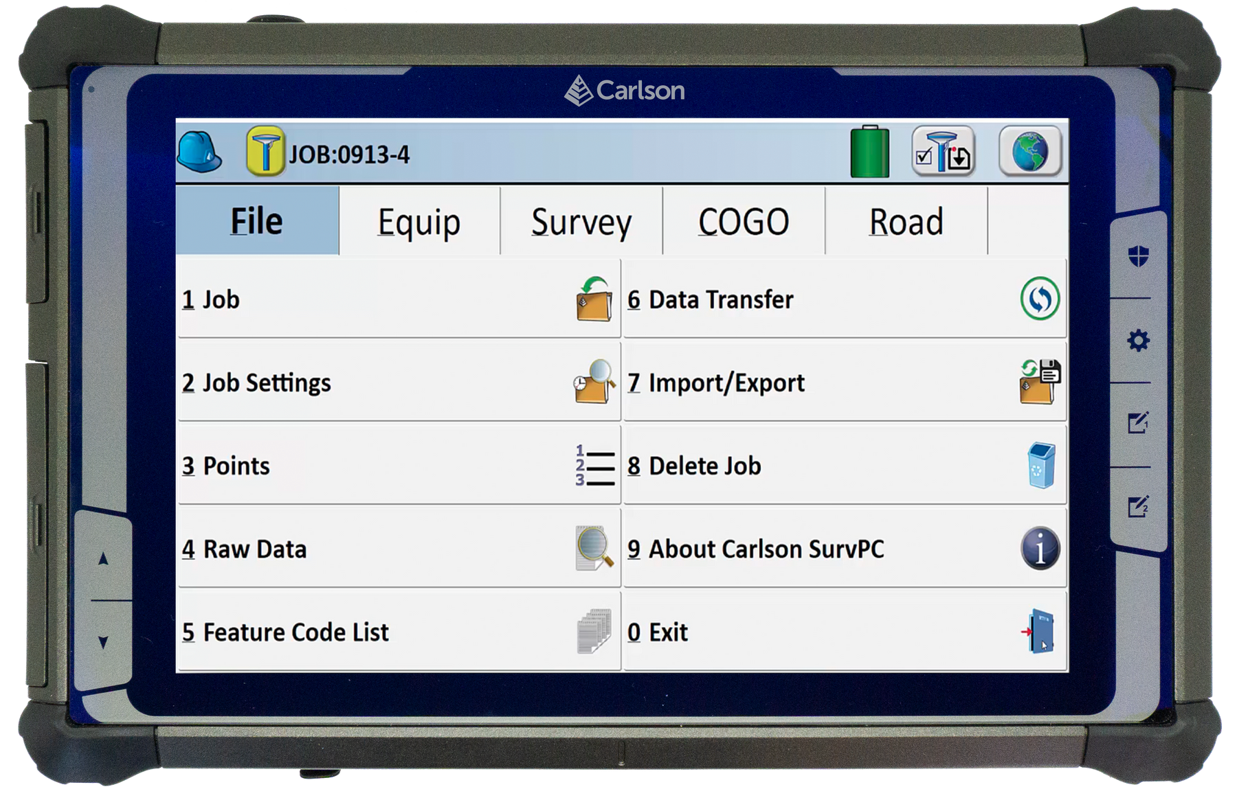 Carlson RT5 Tablet Data Collector